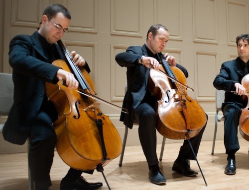 Backstage with the Boston Cello Quartet — by Blaise Déjardin